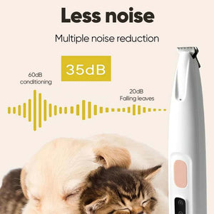 Pet Hair Trimmer With Led Light