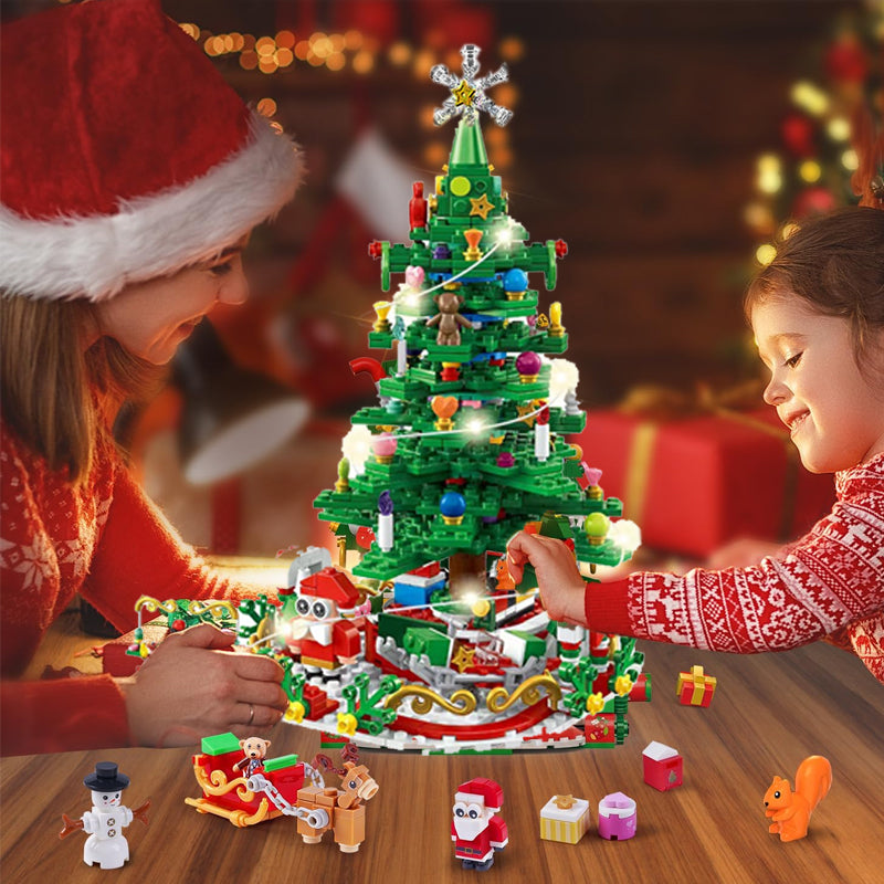 2024 Christmas Tree Building Toy Set