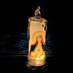 LED prayer flameless candles