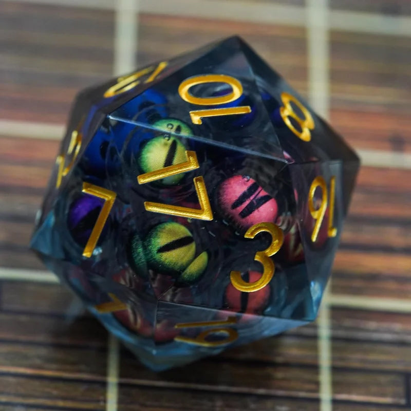 Eye Liquid Core Dice Set