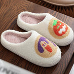 Halloween Cartoon Pattern Plush Slippers