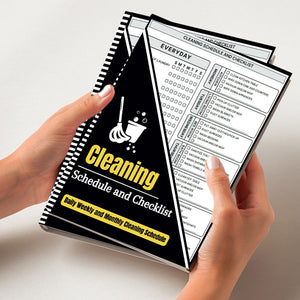 Bill Tracker Notebook & Cleaning Schedule Checklist