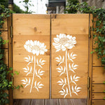 🔥DIY Decoration🌻 - Garden Fence Large Flower Drawing Stencils