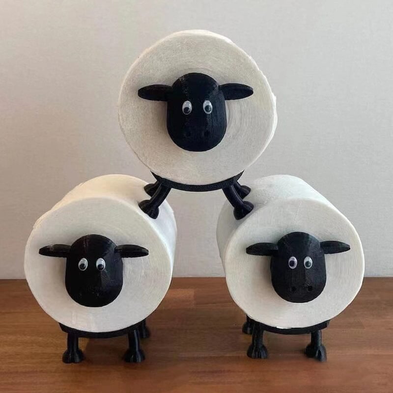 Sheep Toilet Paper Roll Holder