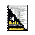 Bill Tracker Notebook & Cleaning Schedule Checklist