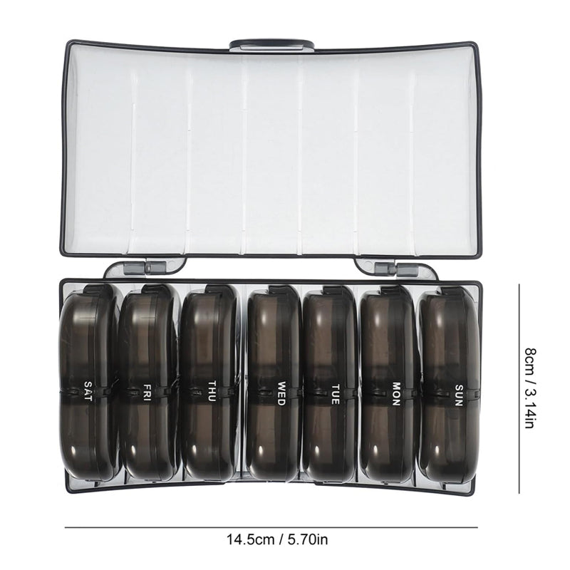 Portable Pill Organizer for Travel