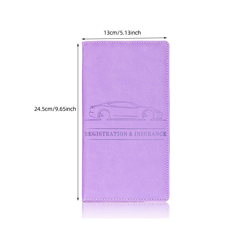 Car Registration & Insurance Card Holder