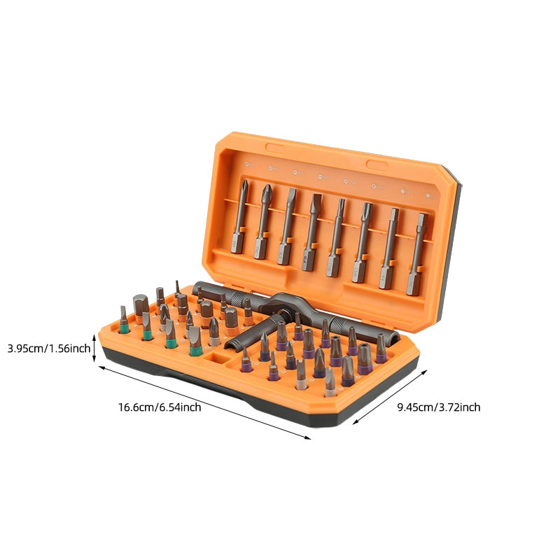 Ratchet 42-in-1 Screwdriver Set