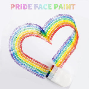 Rainbow Face Body Paint