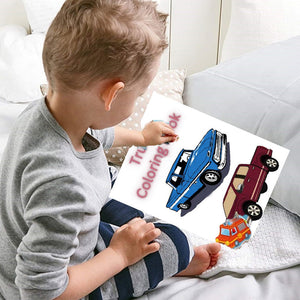 Trucks Coloring Book