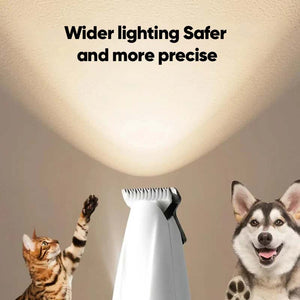 Pet Hair Trimmer With Led Light