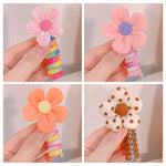 Colorful Telephone Wire Hair Bands for Kids