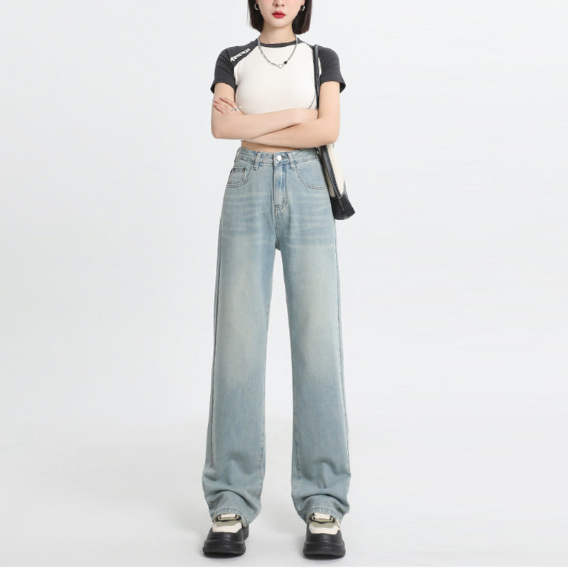 Lyocell High-rise Wide-leg Jeans