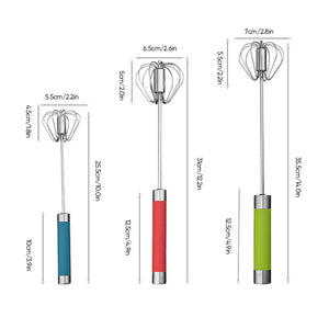 Stainless Steel Semi-Automatic Whisk