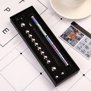 1 Set Multifunctional Decompression Metal Writing Pen