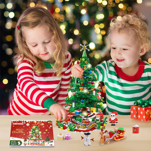 2024 Christmas Tree Building Toy Set