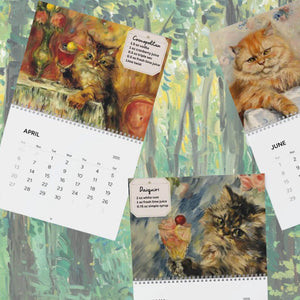 2025 Cat Cocktails Calendar