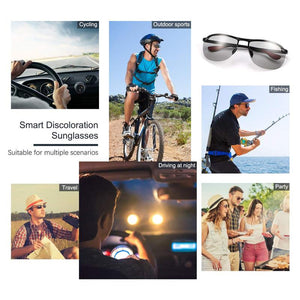 Photochromic Sunglasses with Anti-glare Polarized Lens