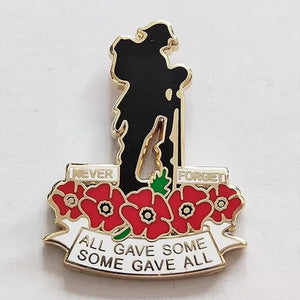 Limited Edition Red Poppy 110th Anniversary Badge