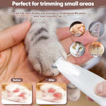 Pet Hair Trimmer With Led Light