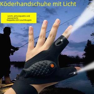 Einstellbare LED-Taschenlampenhandschuhe (1 Paar)