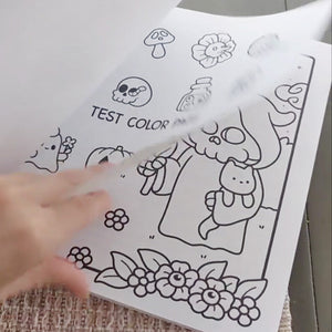 Spooky Cutie: Coloring Book for Adults and Teens