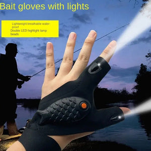 Adjustable LED Flashlight Gloves (1 pair)