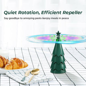 Repellent Fan with Holographic Blades Keep Flies Away