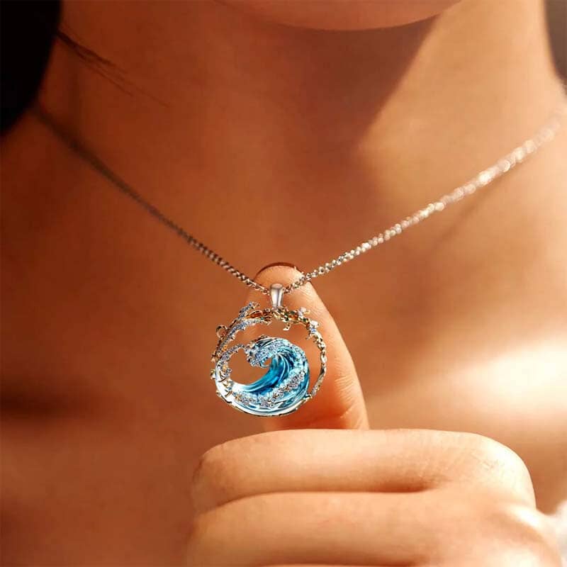 The Heartbeat of The Sea, Ocean Wave Ring