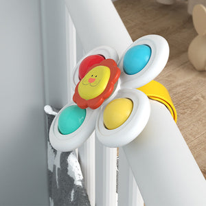 Cartoon Suction Cup Spinning Toy For Kids