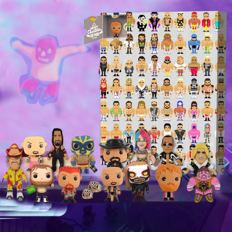 WWE Advent Calendar -- The One With 24 Little Doors