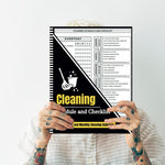 Bill Tracker Notebook & Cleaning Schedule Checklist