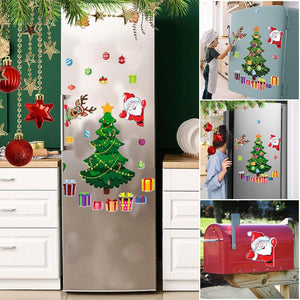 Christmas-themed Magnetic Stickers