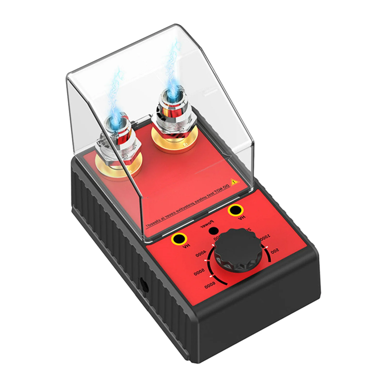 Double spark plug tester with two 12 mm spark plug sockets