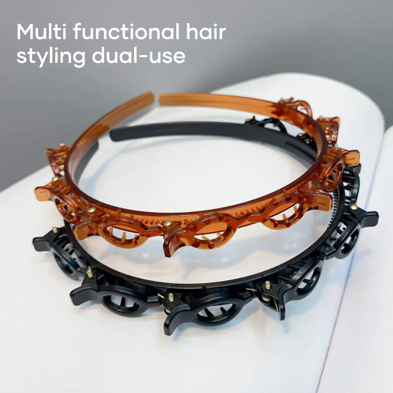 Hairband with bangs clip