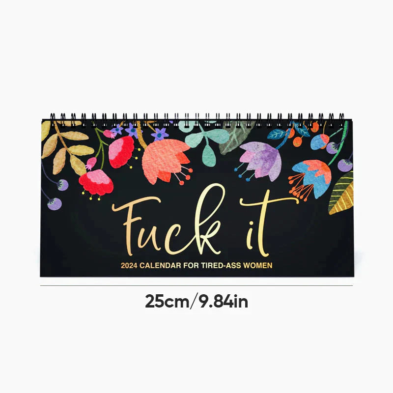 2025 new Calendar for Tired-Ass Women