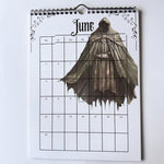 2025 Vintage Gothic Castle Theme Wall Calendar