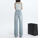 Lyocell High-rise Wide-leg Jeans