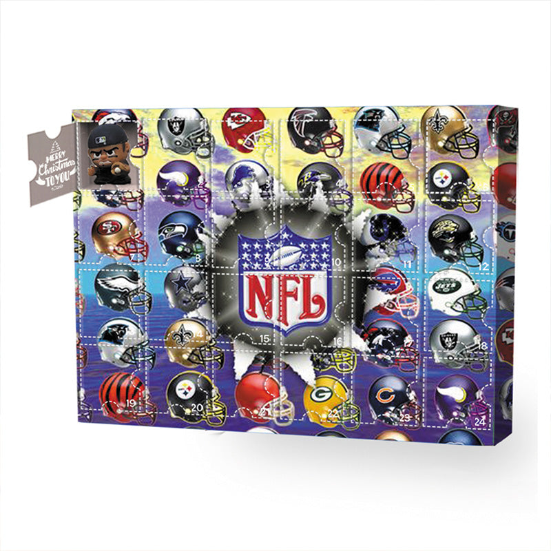 NEW NFL Advent Calendar - The One With 24 Little Doors