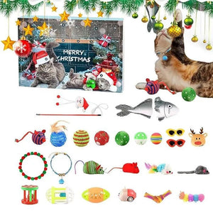 Christmas ountdown cat Calendar