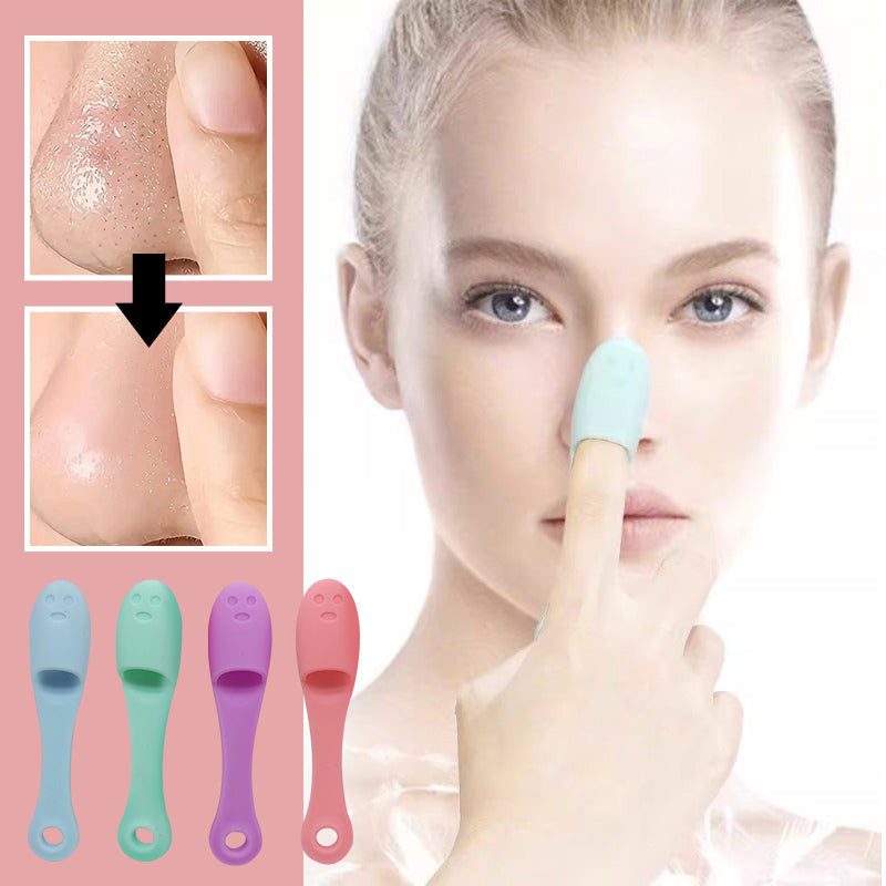 Silicone face blackhead cleaner