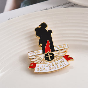 Limited Edition Red Poppy 110th Anniversary Badge