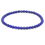 Natural Lapis Lazuli Stone Beaded Bracelet