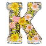 Dried Flower Letters Night Light