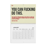 Your Kick-Ass Motivational Calendar (2025)