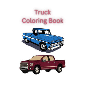 Trucks Coloring Book