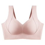 Side Coverage and Anti-Sagging Wire-Free Bra