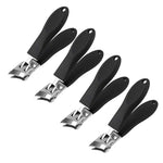 Wide Jaw Opening Anti-Splash Slanted Nail Clipper