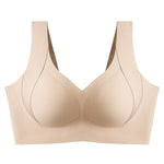 Side Coverage and Anti-Sagging Wire-Free Bra