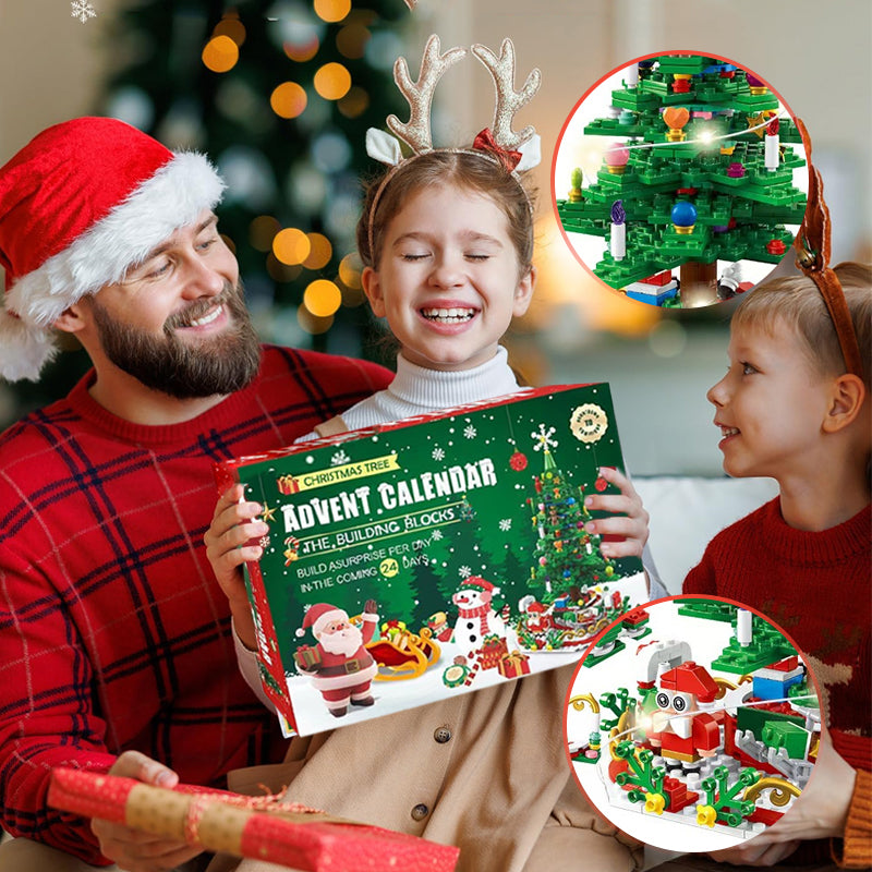 2024 Christmas Tree Building Toy Set